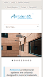 Mobile Screenshot of ambientausa.com